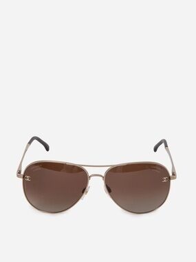 Pre-Owned Chanel Aviator Sunglasses